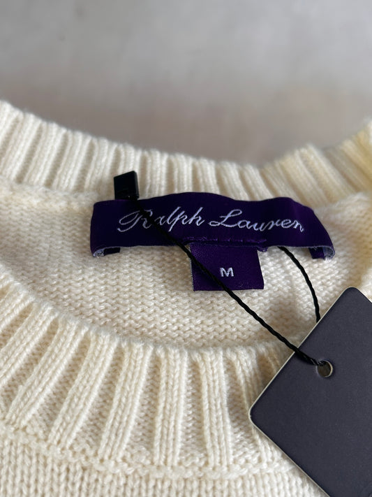 Suéter blanco RL de osita