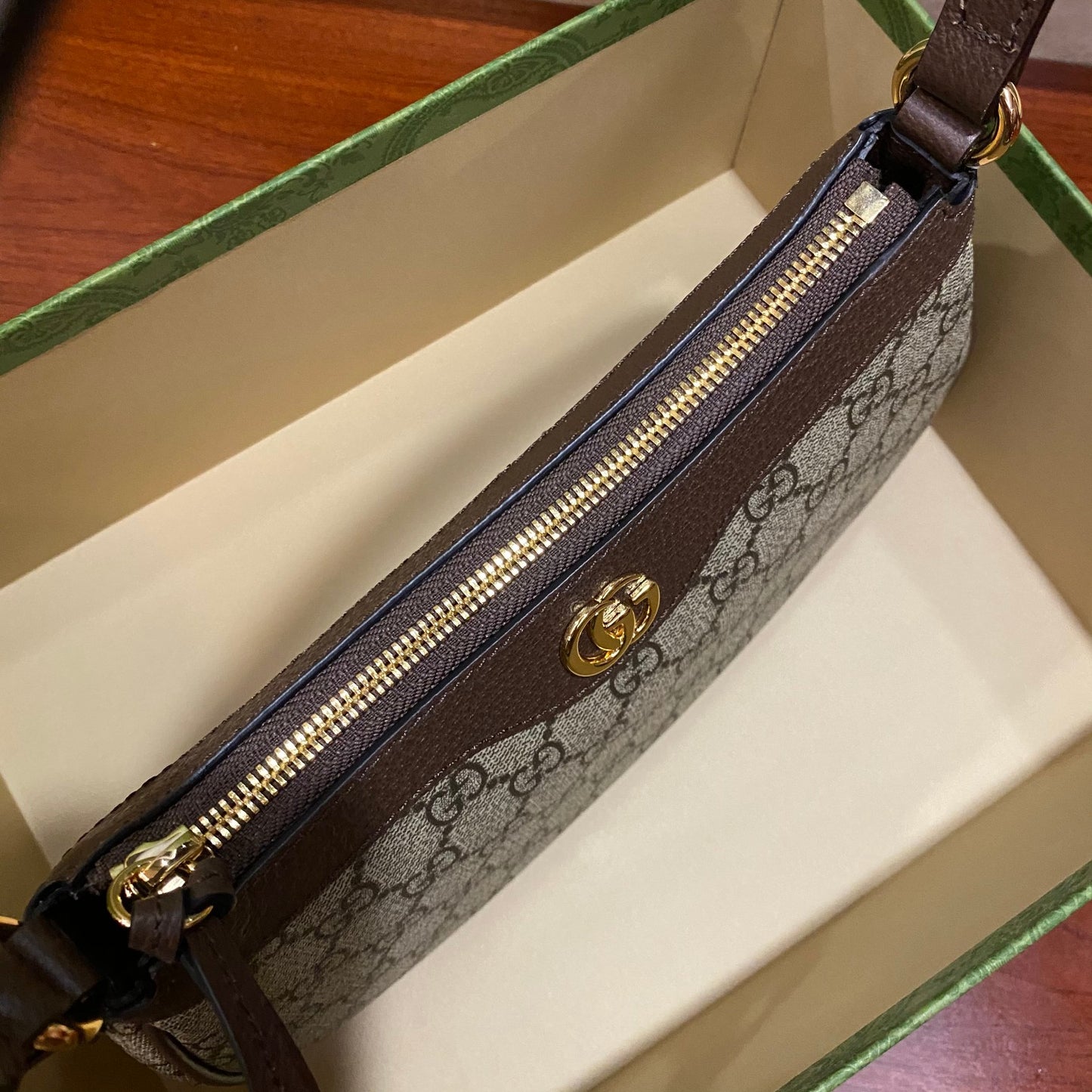 Bolso de hombro pequeño GG