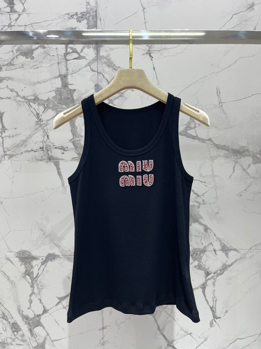 Blusa sin manga letras MM